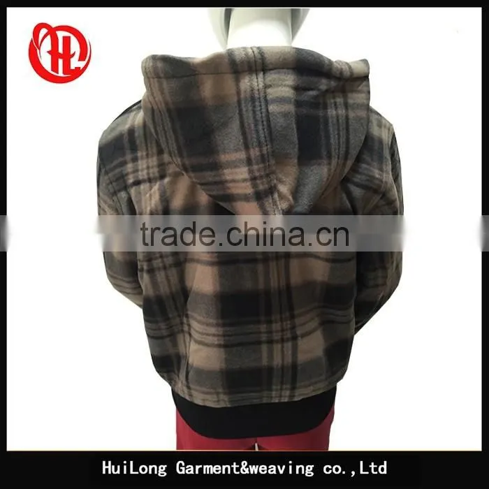long sleeve winter polyester hoodies children sports suit