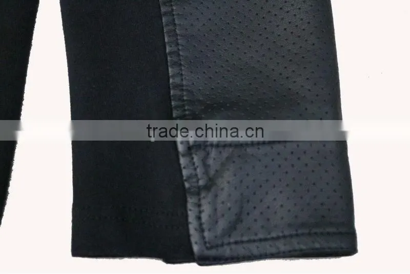 Top fashion Italian spring new design leather jacket for men