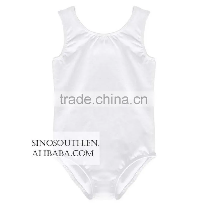 2017 Wholesale Kids Girl's Dance Sleeveless ballet tank leotard