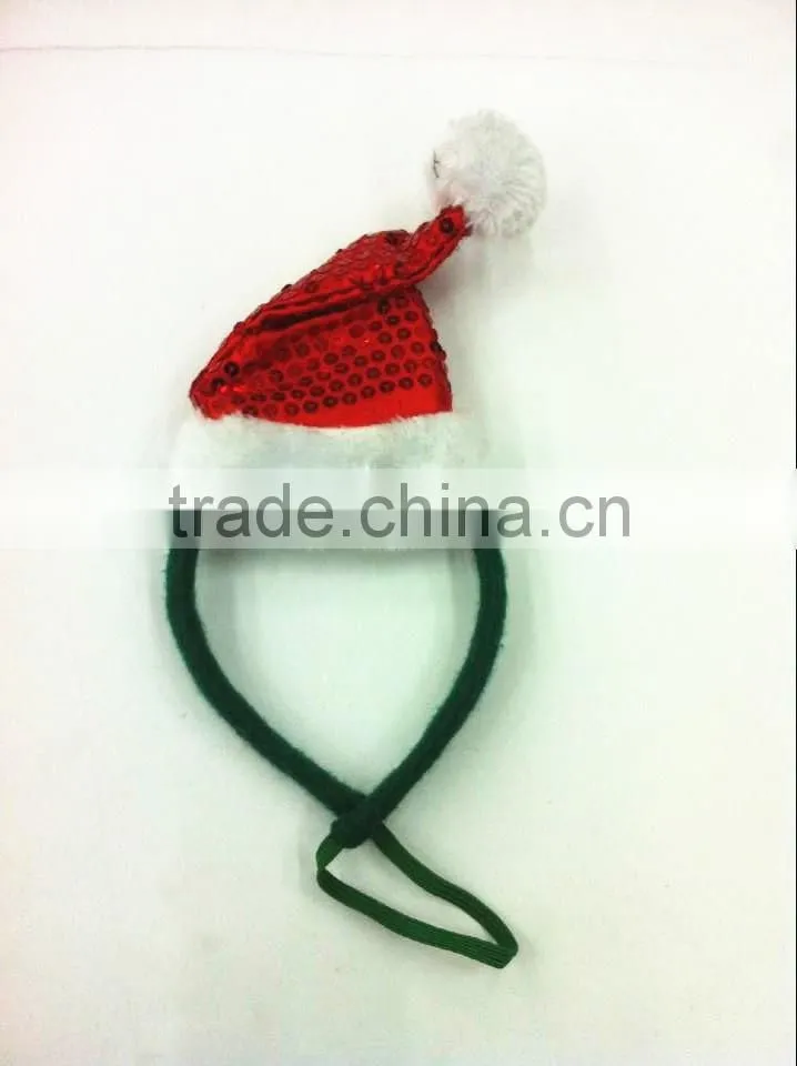 Christmas Sequin Dog Headband