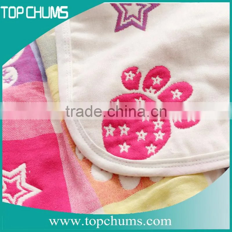 Wholesale hot selling newborn baby blanket cotton