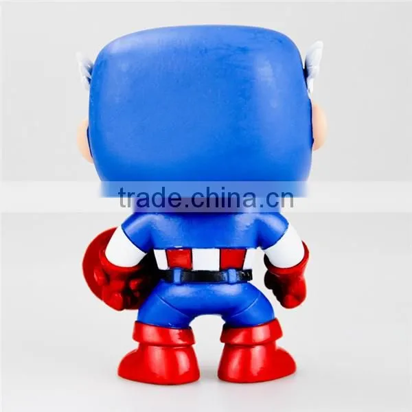 Newest The Avenger POP action figure wholesale America Super hero figures PVC figure