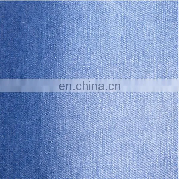 Cotton/polyester blue denim fabric and denim roll and for any jean type men jeans