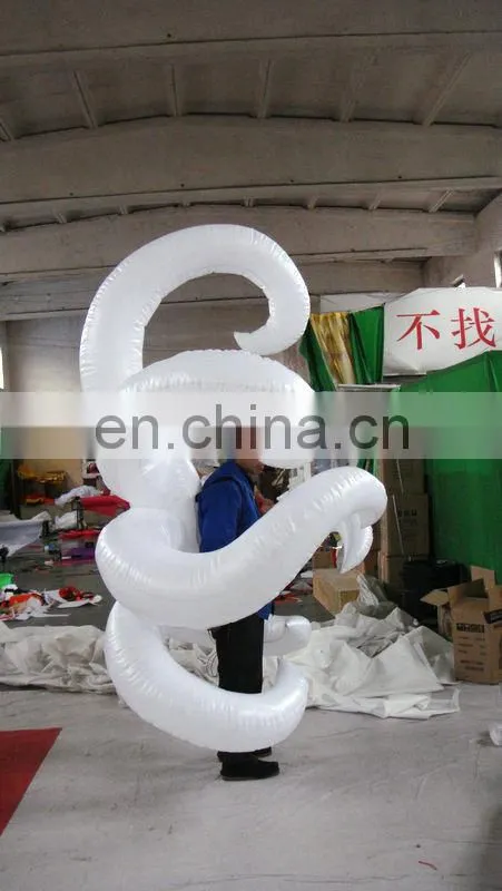 customized new style giant inflatable octopus tentacle for advertising