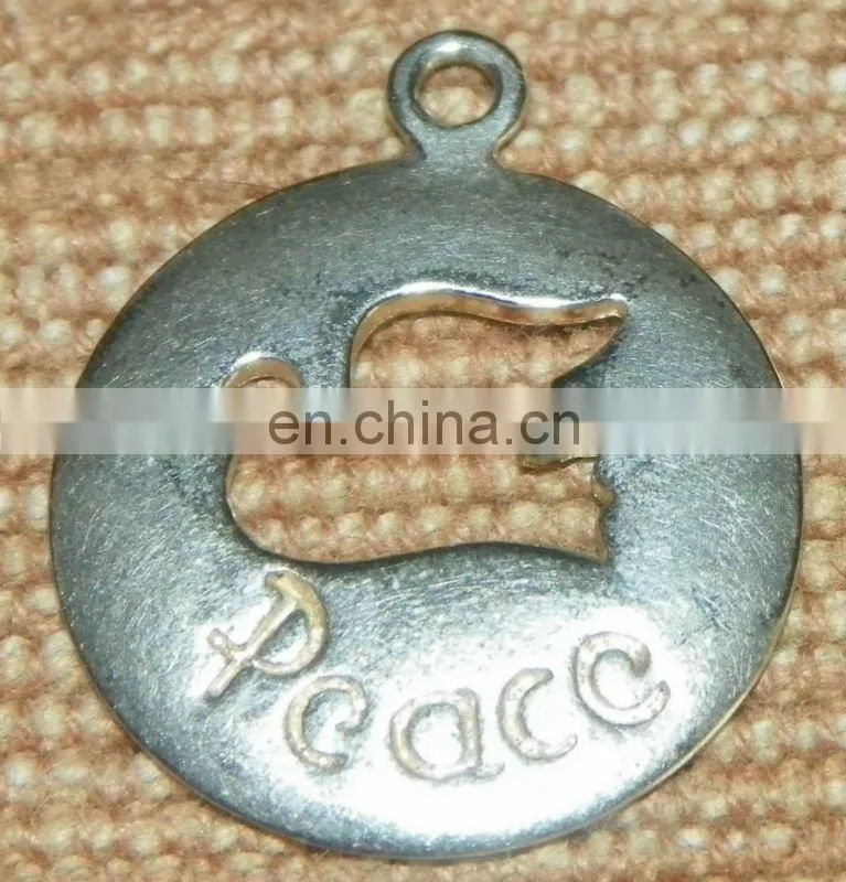 tibetan silver pendant silver coin pendant german silver pendant