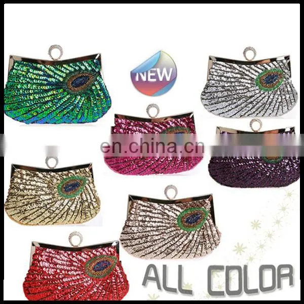 Wholesale new design fashion bling bling evening bag on alibaba