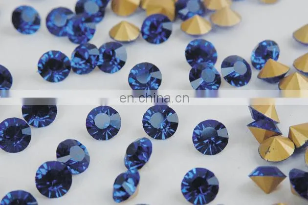 Dongzhouy crystal pointback stone/chaton