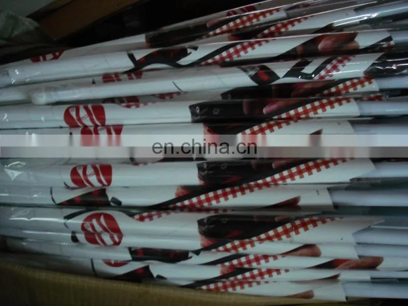 good material plastic flagpole wall decoration flag
