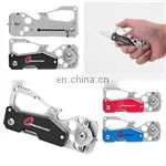 stainless steel multi tool knife with locking knife,can opener,screwdriver,scissors,needle,