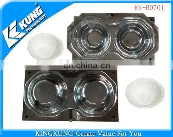 1*4 cavity customized Melamine bowl Compression mold