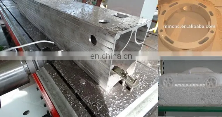 Gantry CNC Milling Machining Center with 5-Axis for High Speed Rail Alu and Bag Suitcases Hateromorphism Cutting