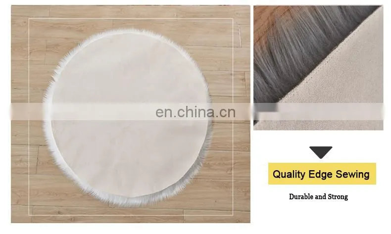 acrylic sheepskin long hair large carpet