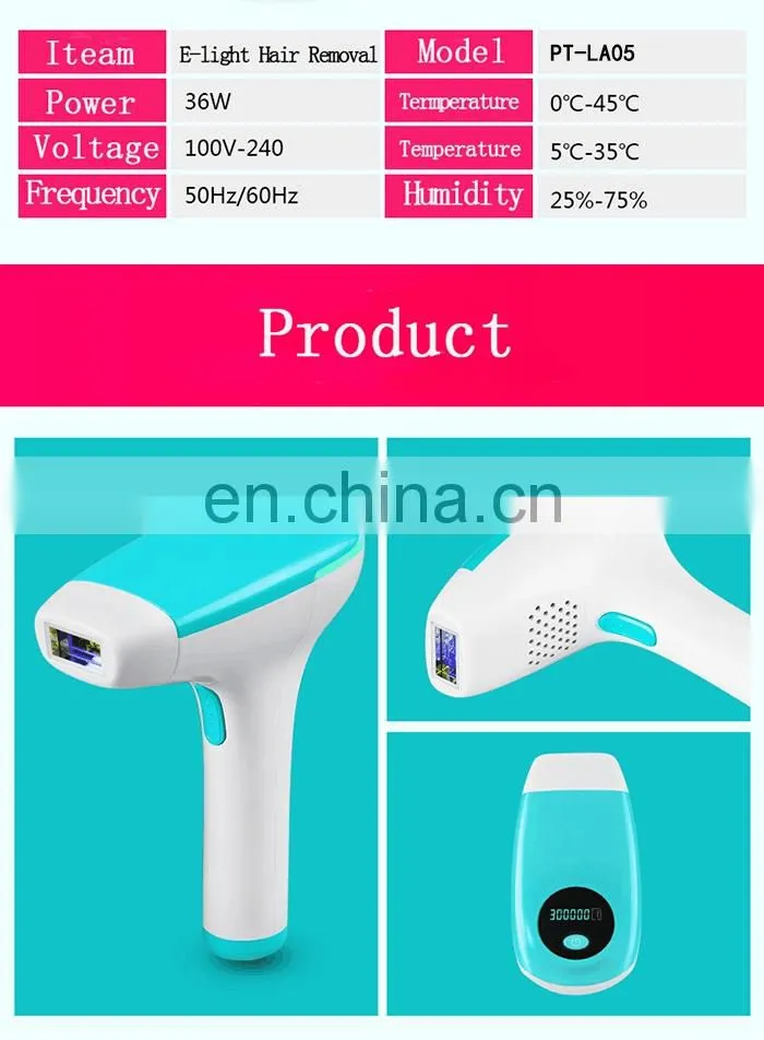 IPL laser hair removal beauty machine for whole body permanent hair remover