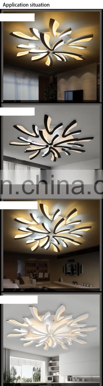 dimming decorative big hotel chandelier led pendant light