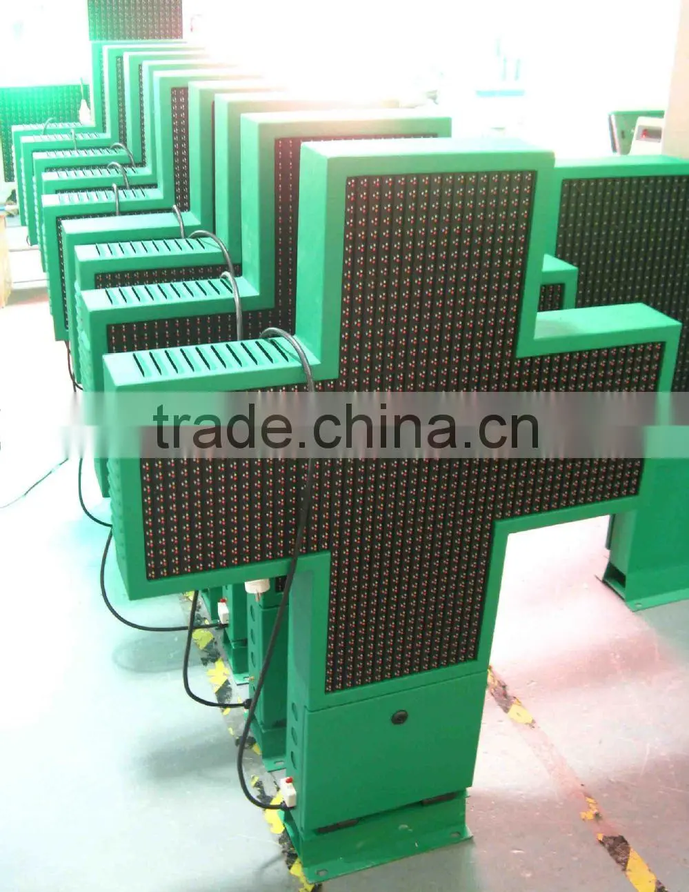 320*160mm 16*8 HUB08 1/4scan RG tri-color p20 led module/p20 led display module