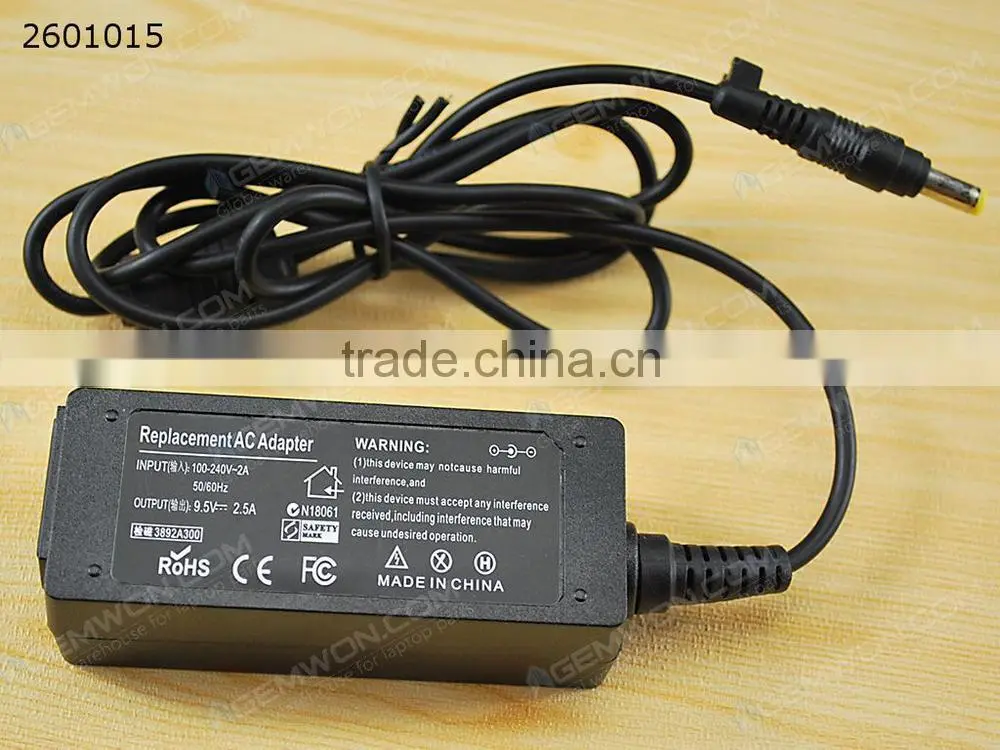 High Copy Laptop AC Power adapter for Asus 9.5V 2.5A 4.8*1.7mm 22W