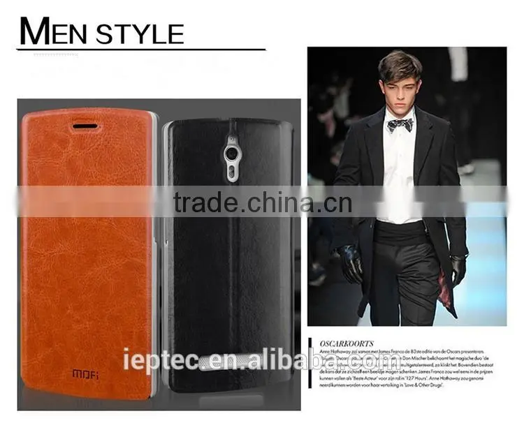 MOFi Case Celular Leather Housing for OPPO Find 7, Phone Handset Coque Flip Back Cover for OPPO X9007