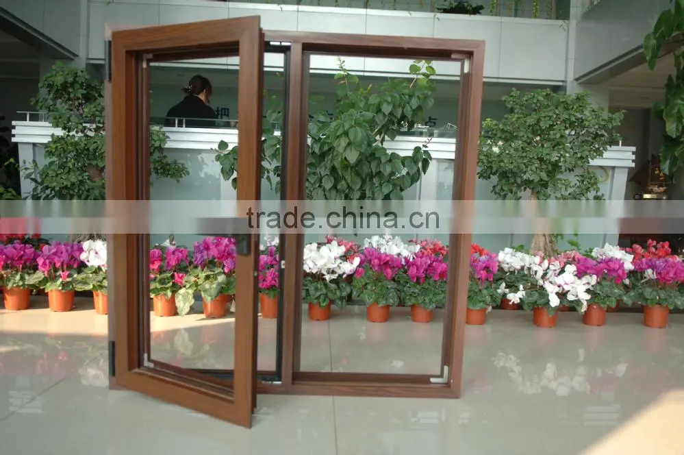 Aluminum french doors exterior