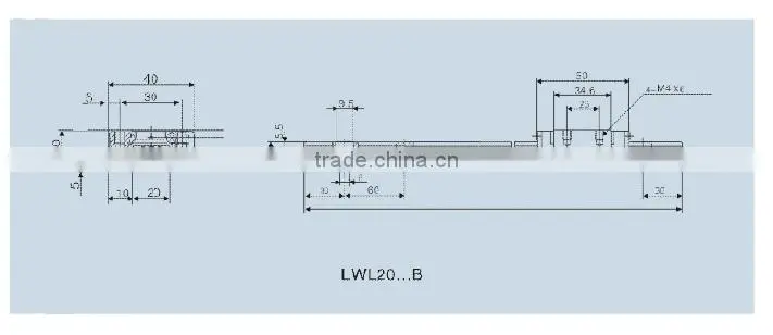 EIHE 20B linear guide rail