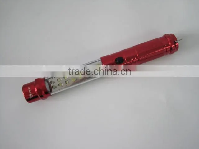 24+1 led work light magnet led inspection lamp laser flashlight