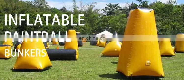 Paintball Inflatable Bunkers Barriers Inflatable Air Bunker Paintball