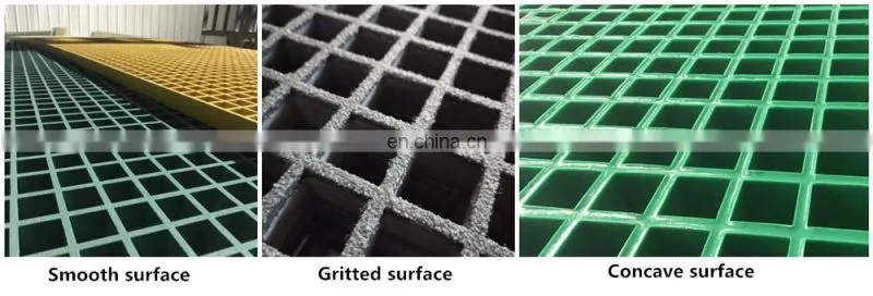 Pedestrian walkway trench cover plate tree cover 25mm FRP grating