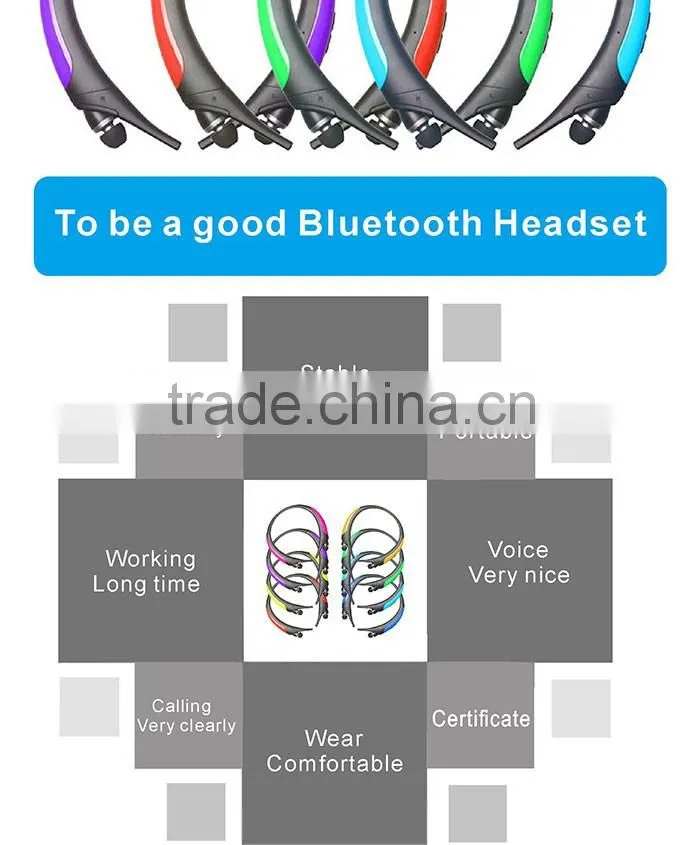 Mini Lightweight Wireless Stereo Sports running Bluetooth earphone Headphones Headsets