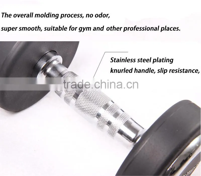 Nantong modern sporting urethane dumbbells wholesale