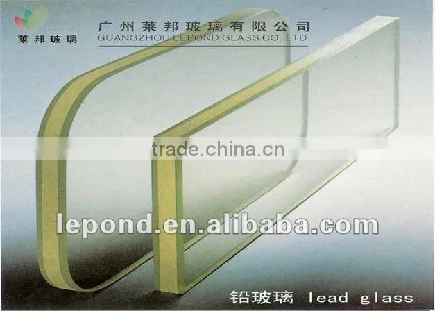 10mm X-ray Lead Glass,Protective glass/ Anti radiation Lead Glass
