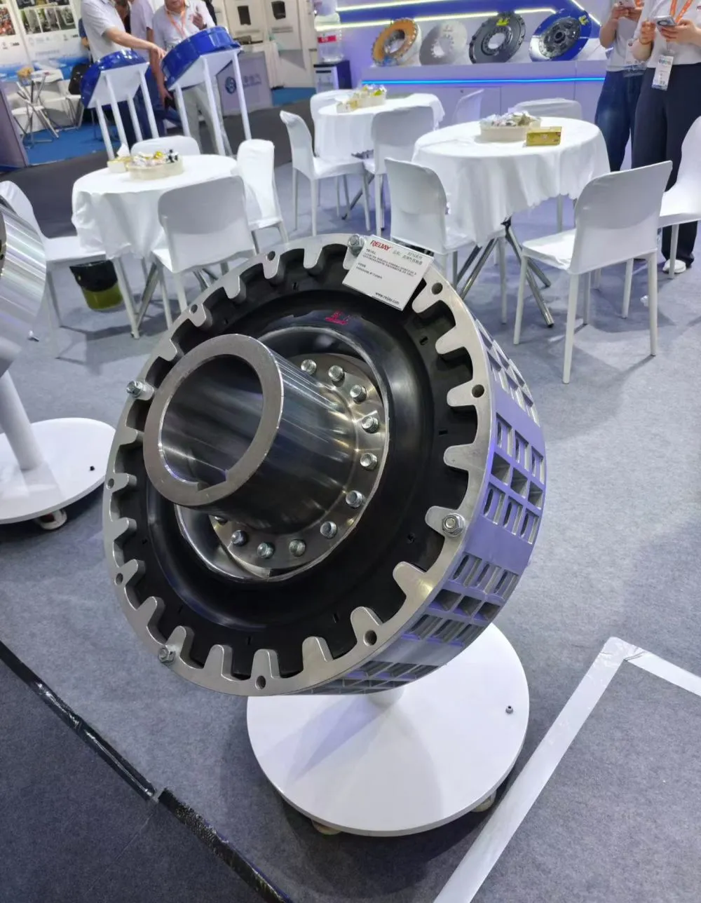 double rubber coupling for gensets