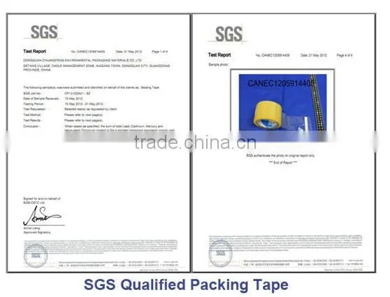 Custom Colorful Logo Printed Bopp Packing Sealing Tape
