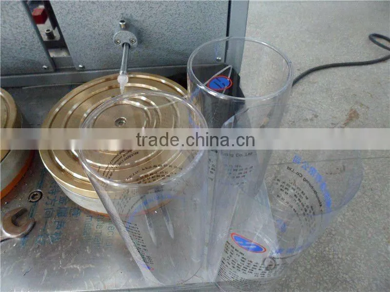 Dongguan PVC PET Plastic Tube Packaging Machine