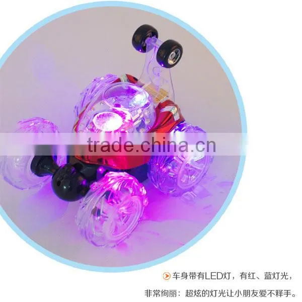 RC Stunt Car with steering wheel, with flash light and music, rc stunt hobby car, rc toys