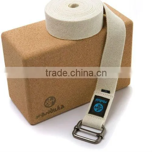 Good quality cork yoga brick