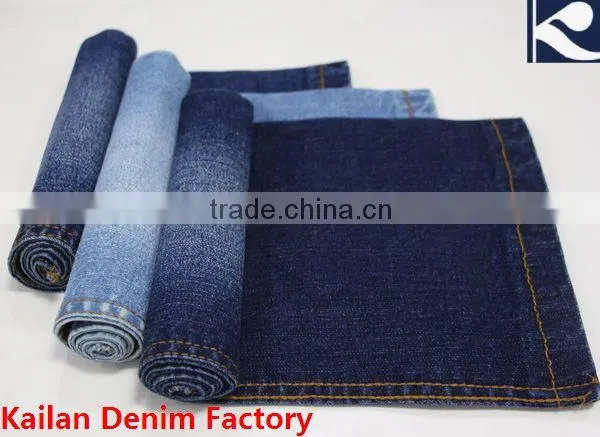 9oz 98%cotton 2%spandex Stretch Denim Fabric