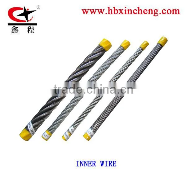 7X7, 1X19 cable inner wire,motorcycle cable parts