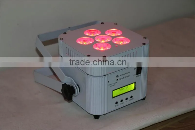 high quality lighting OUTDOOR 6pcs 6in1 led stage uplight