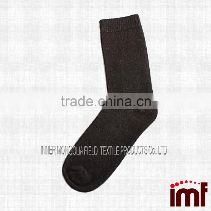 Coffee Alibaba Cashmere Man Sock