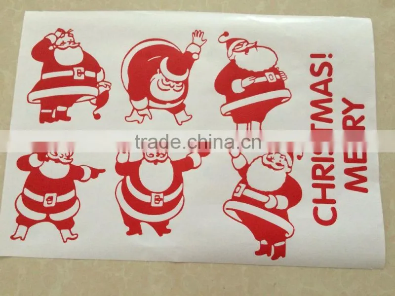 ALFOREVER Mix color merry christmas design sticker,christmas design decals