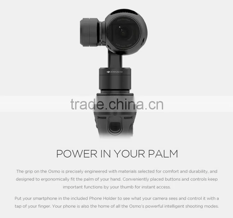 DJI OSMO 4K camera steadycam