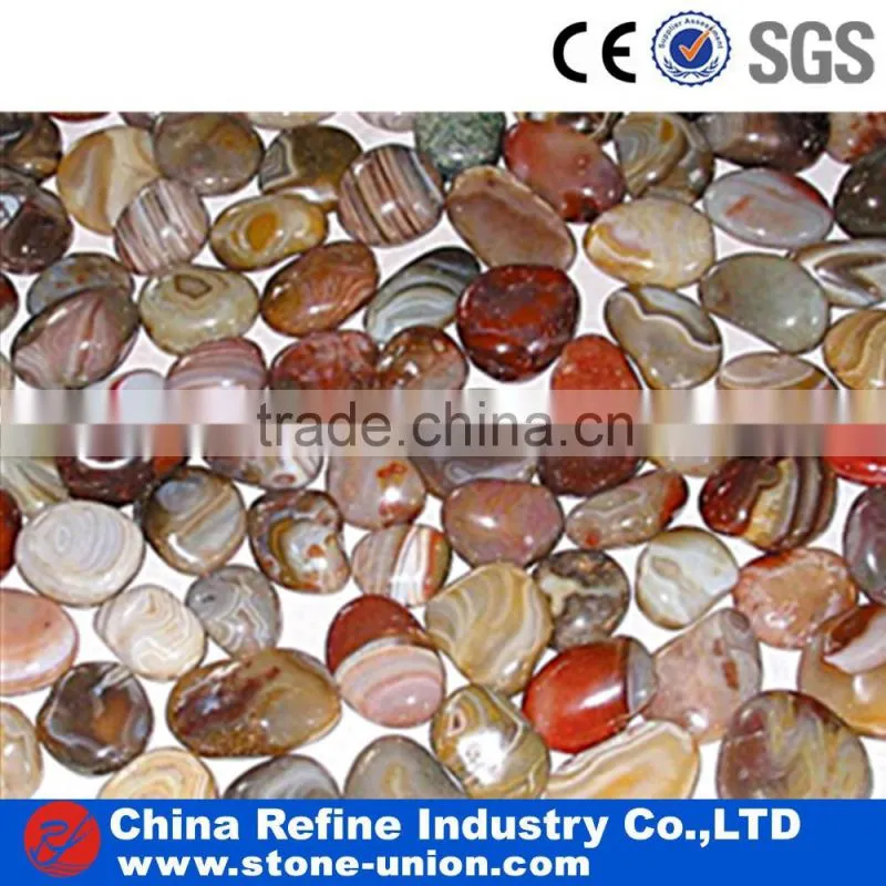Polished Yellow River Pebble