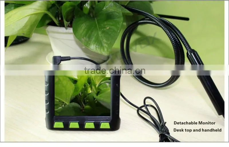 3.5 inch wired usb waterproof endoscope inspection camera with 1m cable