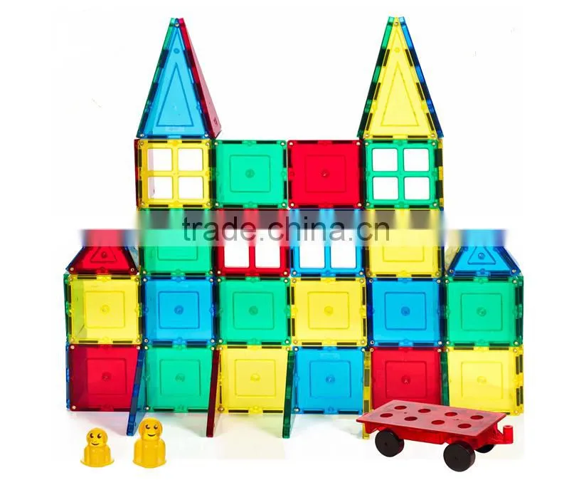 2016 Popular Toy Magformers 56 pcs Magnetic Connect Set , Magnetic Building Set