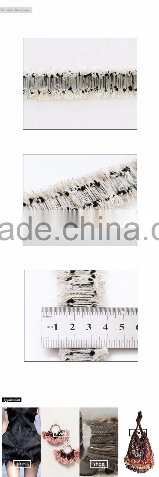 Cheapest natural color trim ribbon