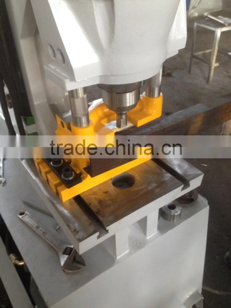 Q35Y-16 hydraulic ironworker for channel steel shearing and I steel cutting