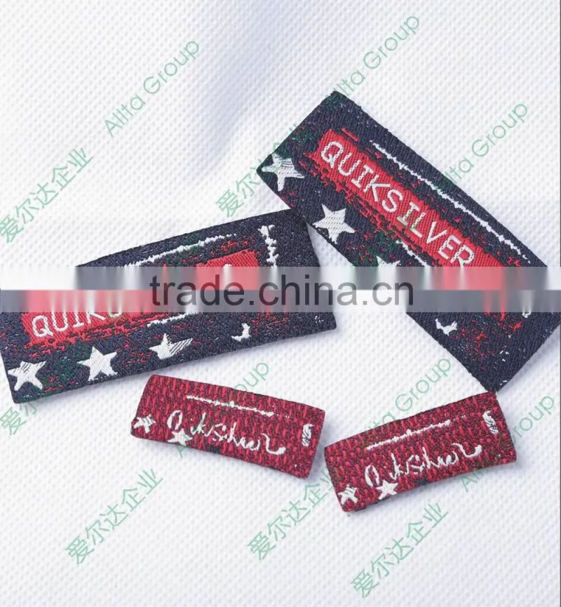Custom garment woven label