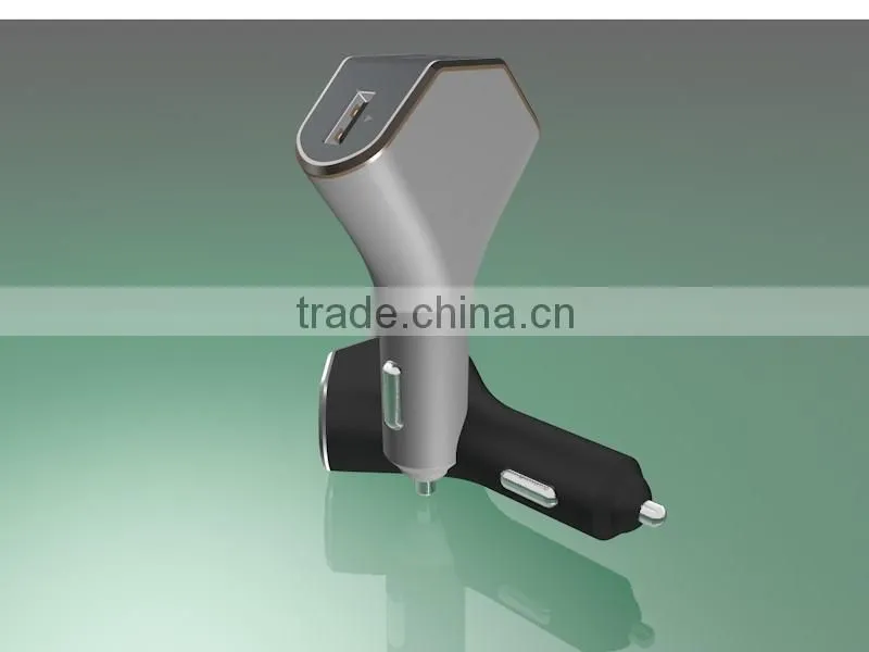 REYON newest private mode 7.2A 3 USB phone car charger for iphone,ipad,samsung etc. /3 usb quick charge 2.0 car battery charger