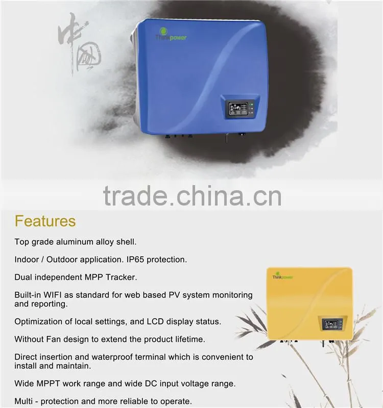 Thinkpower Grid Tie Home Inverter the Best Inverter Supplier with the Best Price 4400KW