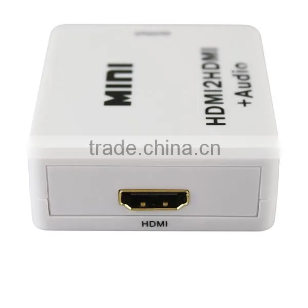 HDMI To HDMI Audio 1080p Mini Audio Video Connector Convertor