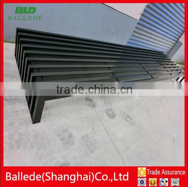 outdoor modern design air grille for wall sun shade